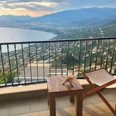 Mediterranean Sea View Villa Каламата Екстериор снимка